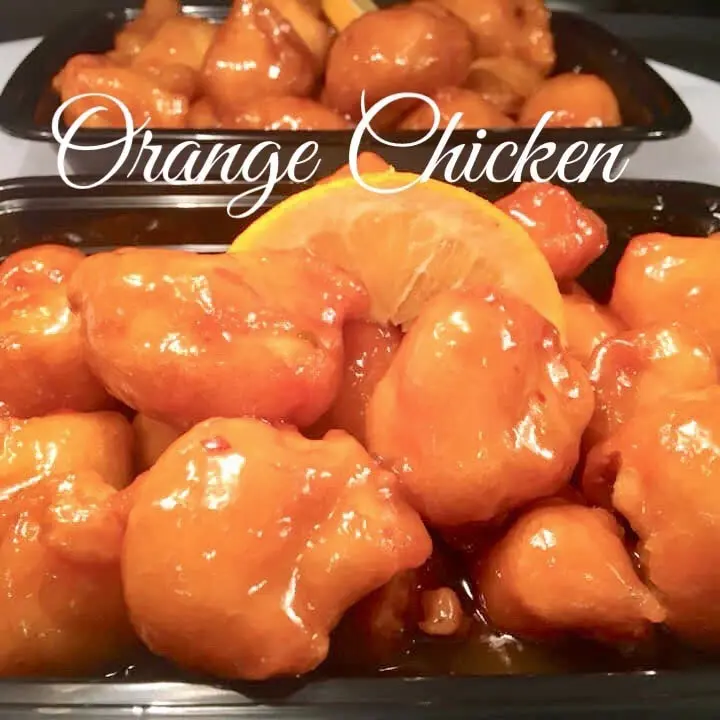 Dragon wok Orange Chicken