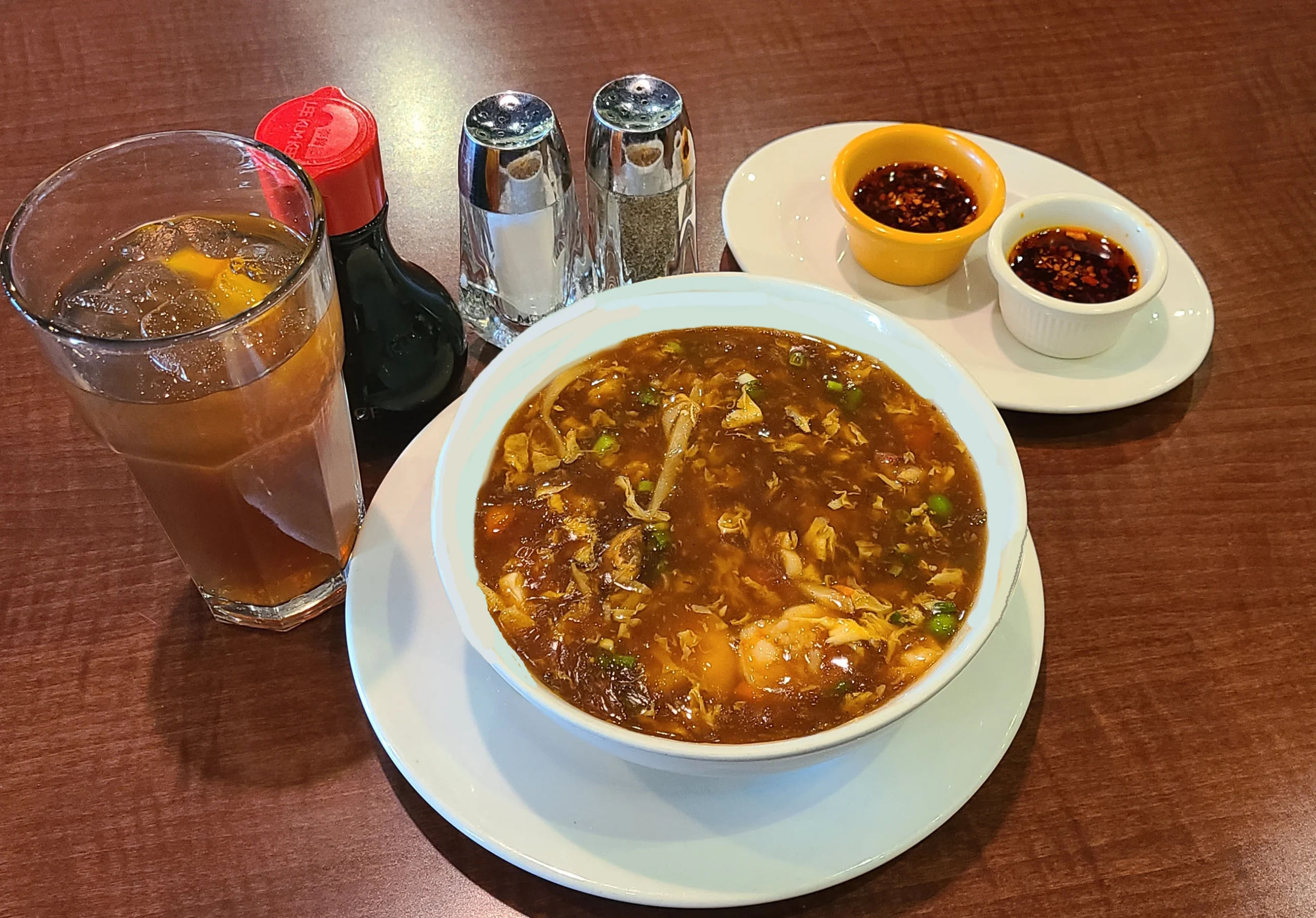 Dragon Wok Hot and Sour Soup