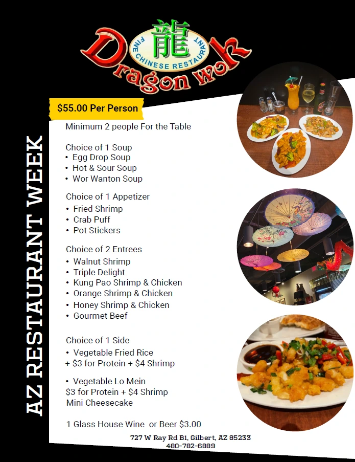 Dragon wok Orange Chicken